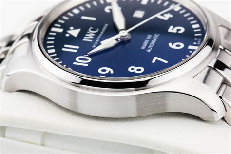 iwc dial|iwc pilot mark xx blue.